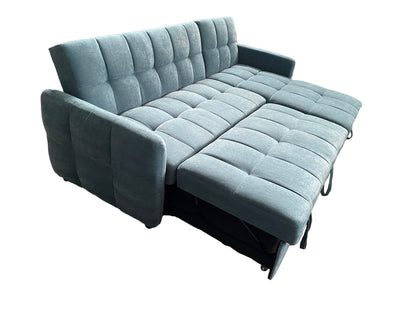 Fabric Storage Sofa Bed – Convertible Sectional with Hidden Storage